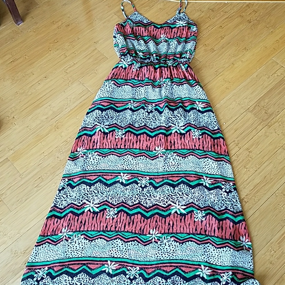 Colorful maxi dress